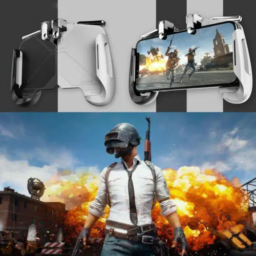  PUBG Mobile Wireless AK16 Gamepad Remote Controller Joystick for IPhone Android