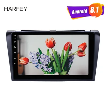 

Harfey Android 9.1 9" Bluetooth for Mazda 3 2004-2009 GPS Navi Radio Support USB SD 3G WIFI Backup SWC Car multimedia player