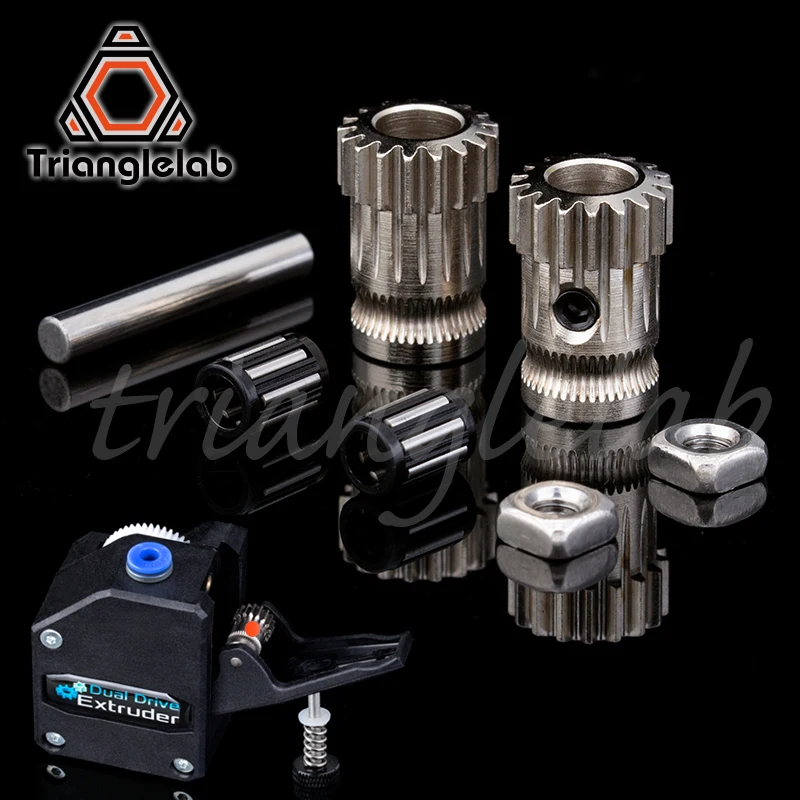 Drivegear كيت المزدوج محرك والعتاد الطارد عدة المستنسخة Btech ترقية ل الطارد ل Prusa i3 3d طابعة والعتاد البسيطة بودين الطارد Drivegear كيت المزدوج محرك والعتاد الطارد عدة المستنسخة Btech ترقية ل الطارد ل Prusa i3 3d طابعة والعتاد البسيطة بودين الطارد