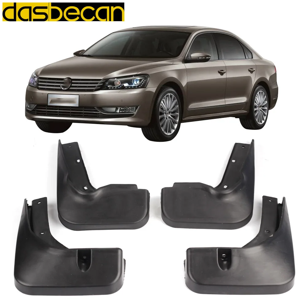 Dasbecan автомобильные грязевые Брызговики для VW Passat B7 2012 2015 крыло аксессуары