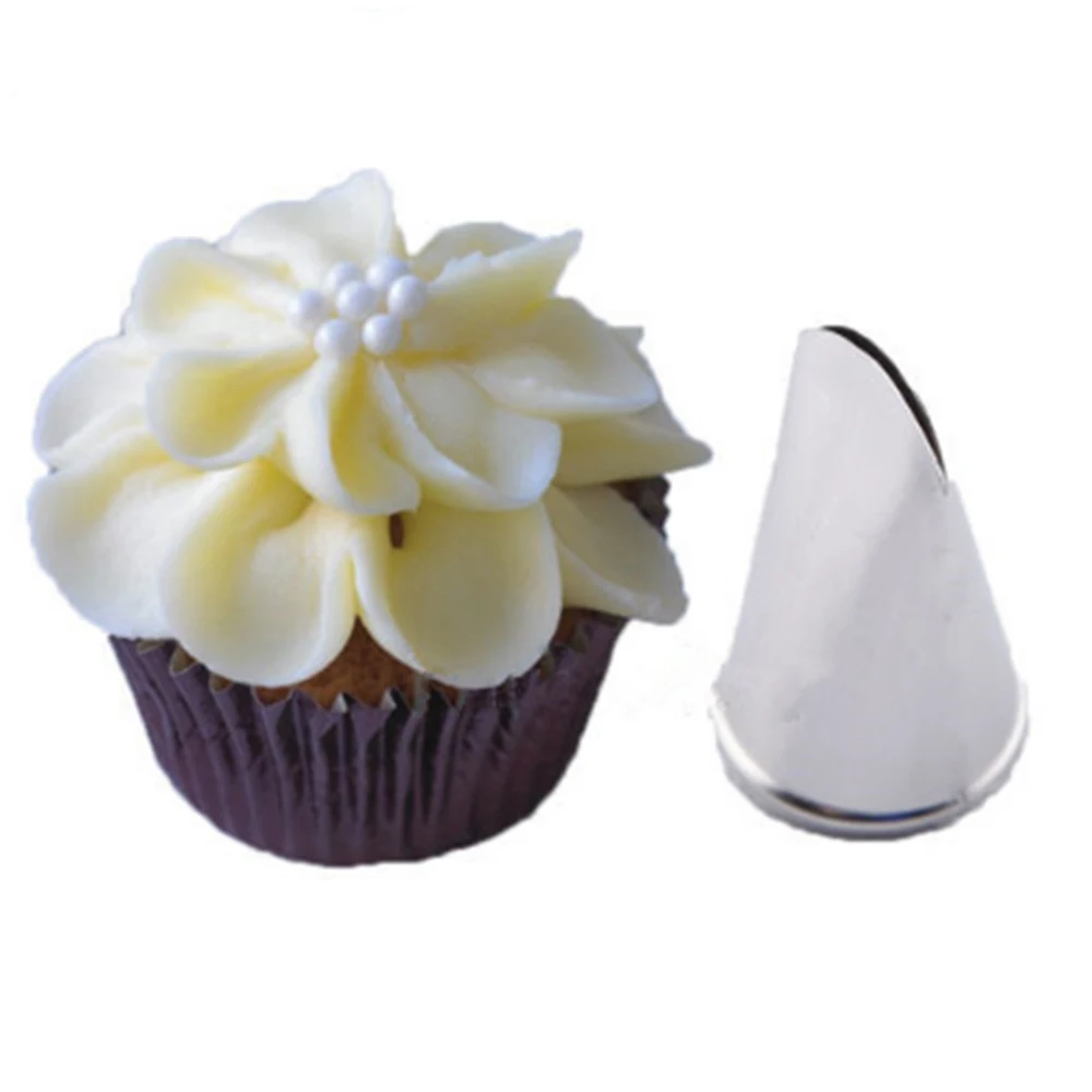 

Icing Piping Nozzles tulip Rose flowers Pastry Tips Cupcake maker tools Cake Decorating DIY dessert baking Nozzle