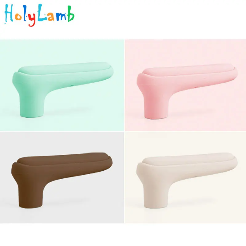 1Pcs Silica Gel Child Protection Door Handle Protection Handle Pad Protection From Children Door Stop Security Stopper Door Lock