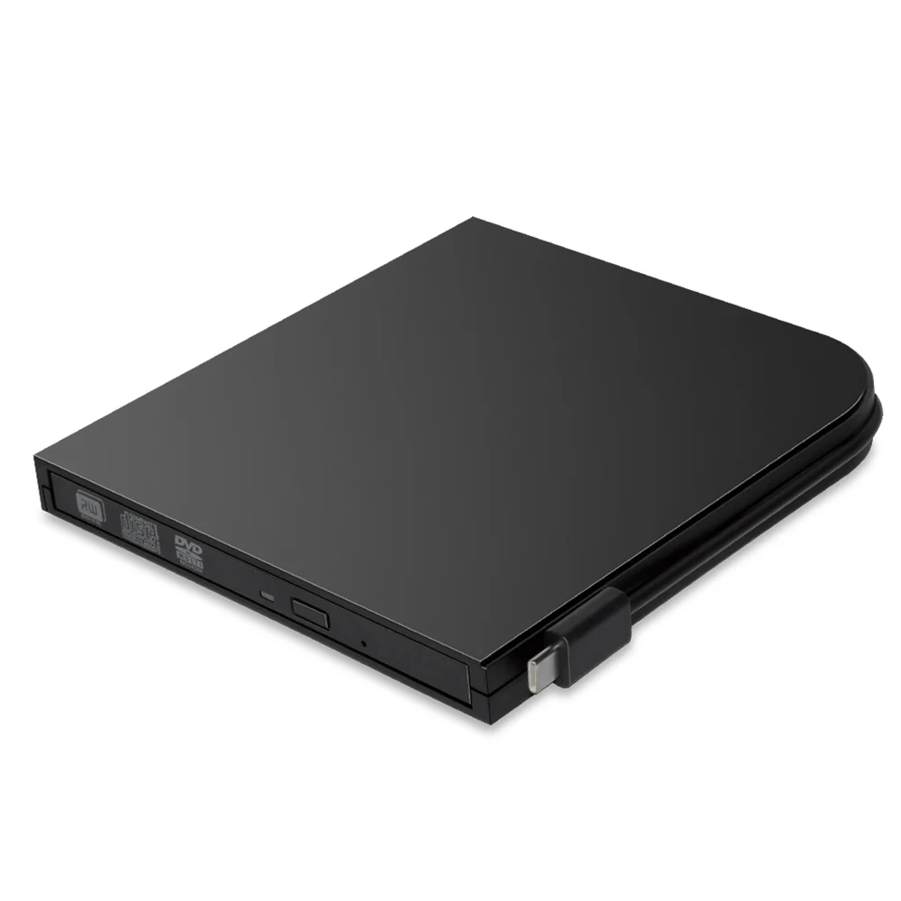 

Type-C External USB 3.0 CD DVD ROM Player Optical Drive SATA DVD Burner Reader DVD recorder for Wind8/8.1/10/Mac
