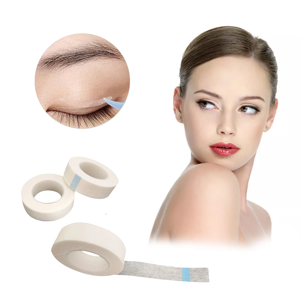 1 Roll 12.5mm Width White DIY Nonwoven Eyelash Lash Extension Micropore