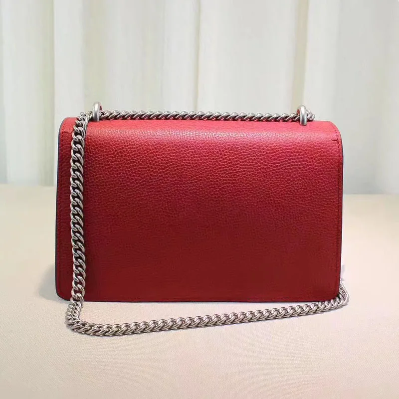 

Women Luxury handbags calfskin leather designer purse Top quality brand feminine flap chain bags Diamonds crystal shoulder bags
