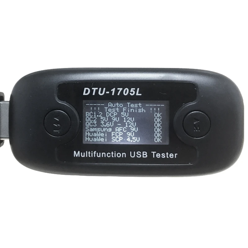 Professional Usb Tester Dtu1705L Quick Charge Type-C Lcd Large Display Usb Tester Voltage C