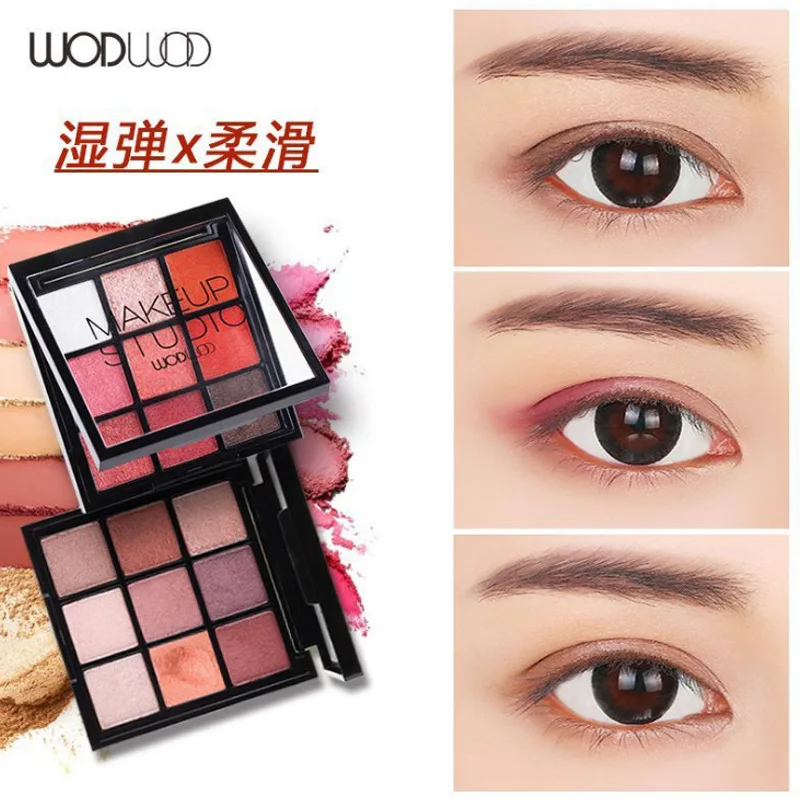 

IMAGIC New Arrival Charming Eyeshadow 9 Color Palette Palette Matte Shimmer Pigmented Eye Shadow Powder