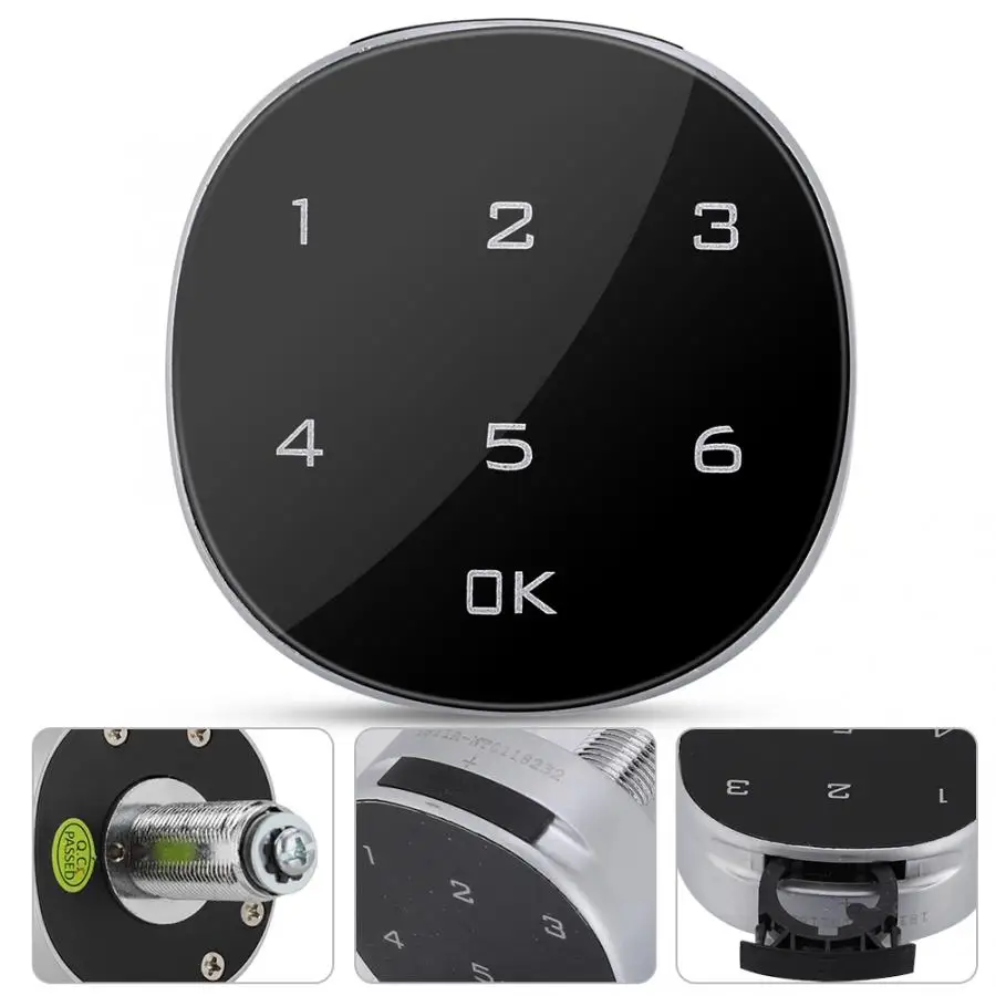 

Touch Screen Digital Electronic Password Coded Lock for Cabinet Mailbox File Sauna Drawer