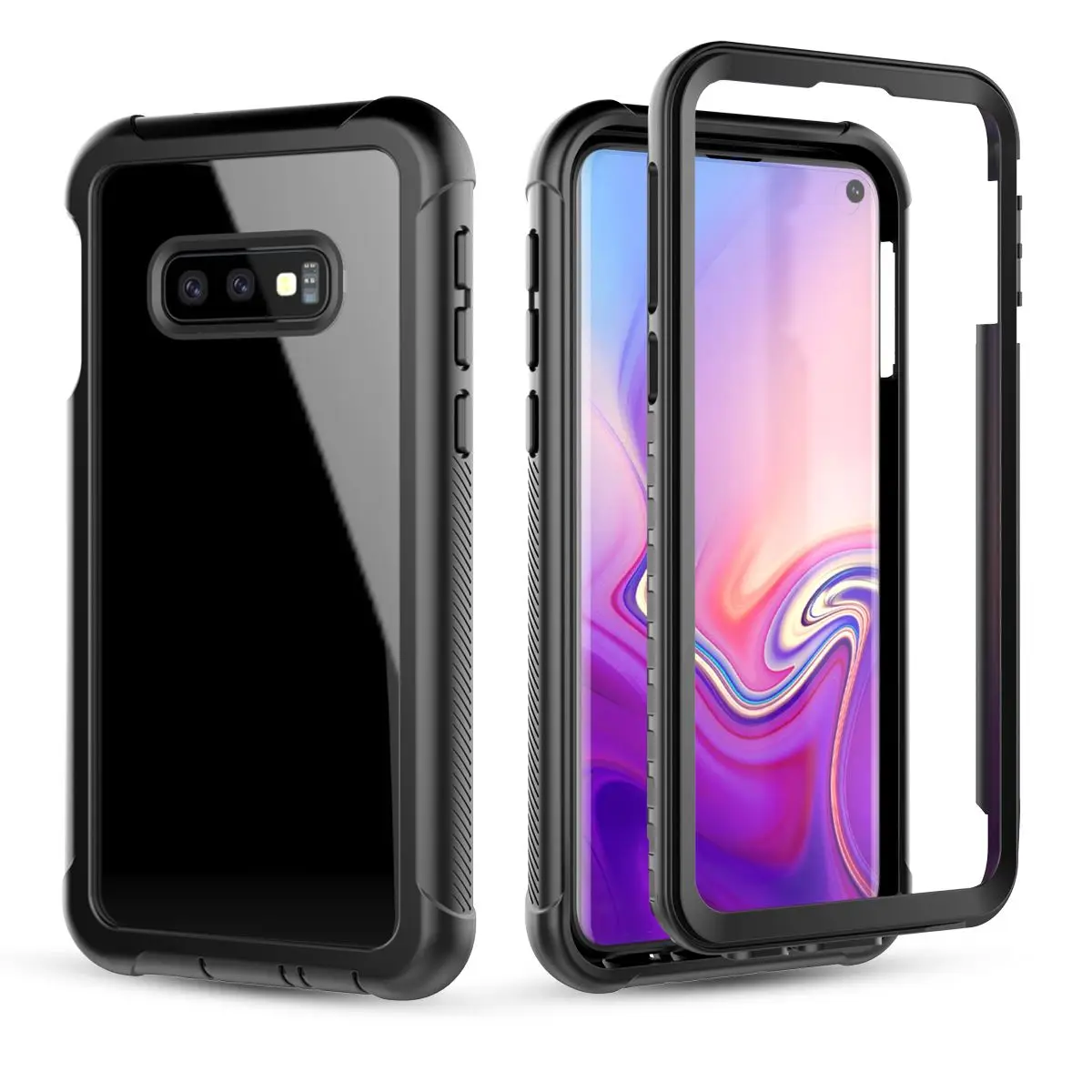 Для samsung Galaxy S10e чехол 360 Степень защиты против царапин пылезащитный