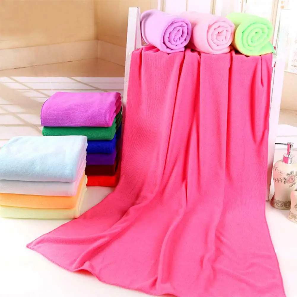 

AsyPets Lightweight Super Absorbent Microfibre Beach Bath Towel for Sports Travel Camping Gym Supplies