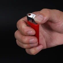 Isqueiro de prata, isqueiro de choque de cigarro, mordaça falsa, engraçado, reunião, charuto, meia, brinquedo, mordaça
