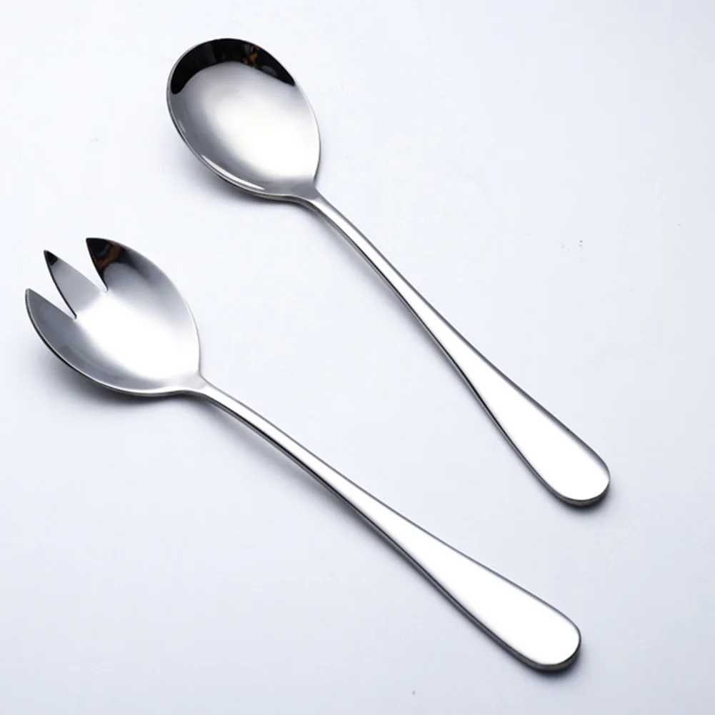 Buy 2pcs/set Salad Fork Tableware Spoon Soup Coffee