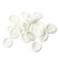 20 шт одноразовые антистатический резиновый латексные напальчники Off White