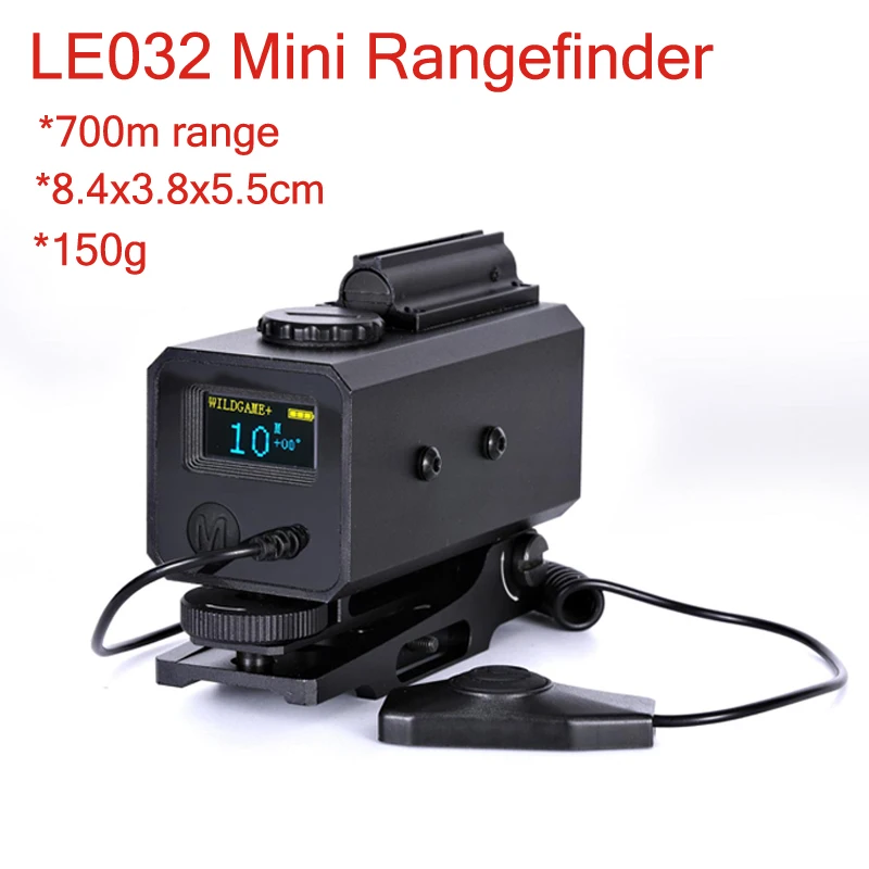 LE032 المدى مكتشف IP65 للماء في الهواء الطلق الصيد الليزر Rangefinder الصيد نطاق ركوب 700 M المدى مكتشف