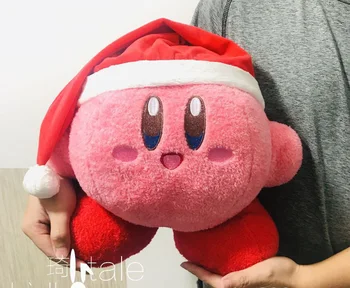 

32 CM Genuine Kirby Figure Plush Toy Star Kirby Cosplay Christmas Series Figure Soft Plush Doll Toys