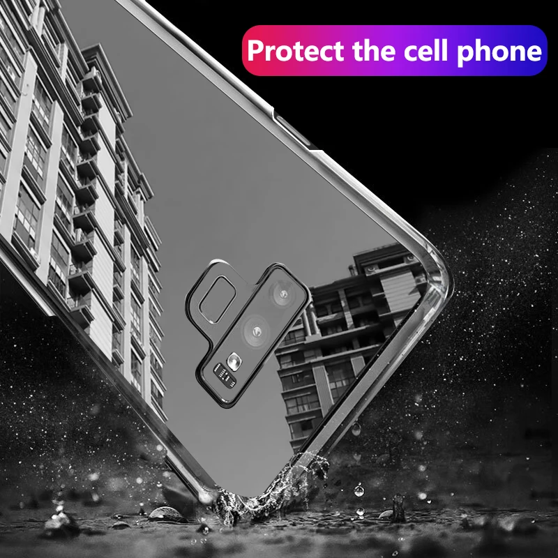 Прозрачный чехол для телефона Samsung Galaxy S20 FE S10 Plus Note 20 Ultra 10 S9 S10e S21 жесткий