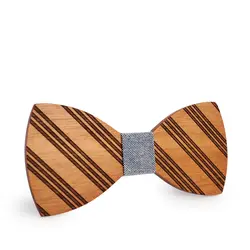 2019 новый деревянный белая Вишня Деревянный на заказ с бабочкой ручной работы галстук-бабочка бренд поставка галстук-бабочка мода бизнес