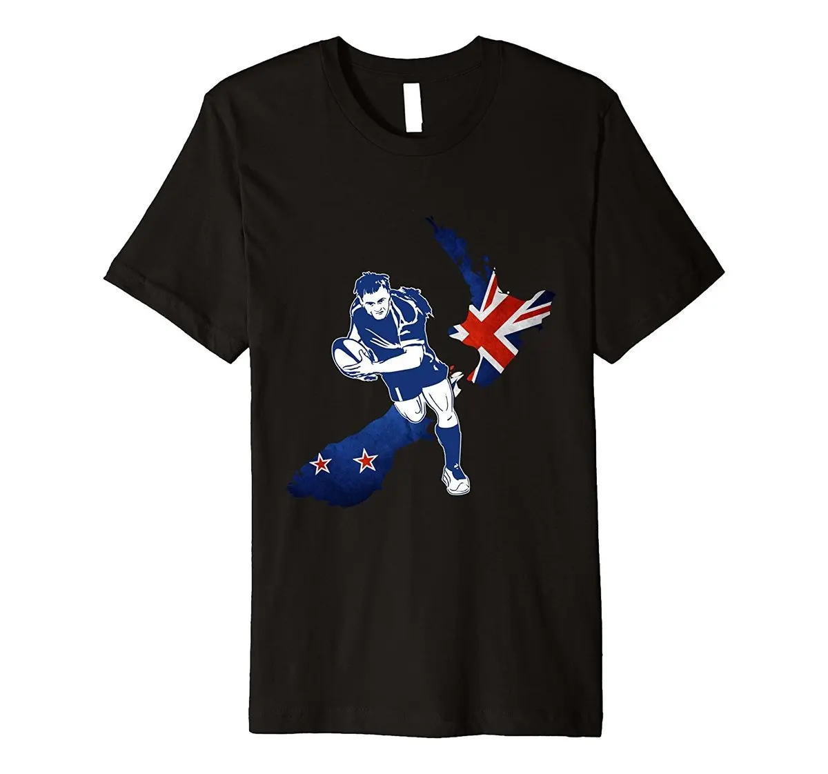

New Zealand Rugbing Tshirt for NZ Rugbing Fan and Player 2017 New Fashion Men'S T-Shirts Short Sleeve Comfortable Top Tee