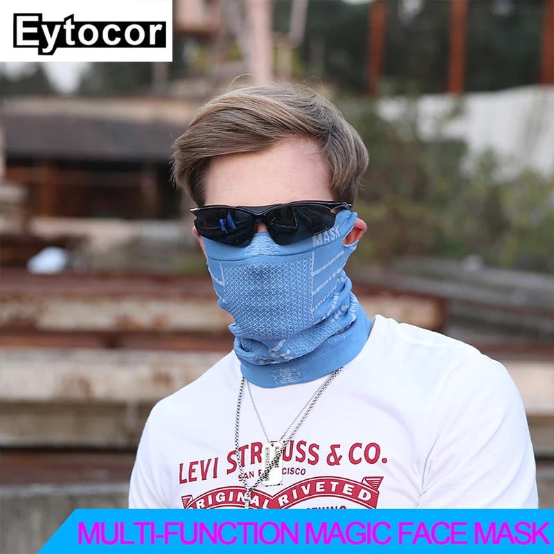 EYTOCOR Snowboard Bike Bicycle Face Mask Anti-dust Cycling Face Mask Bike Bicycle Cycling Helmet Neck Face Mask Sports Mask 