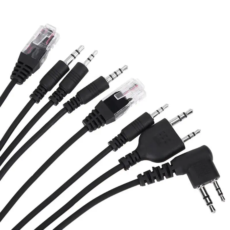 Alloet 8 in 1 USB Programming Cable for Baofeng for Motorola Kenwood TYT QYT multiple Radios 4