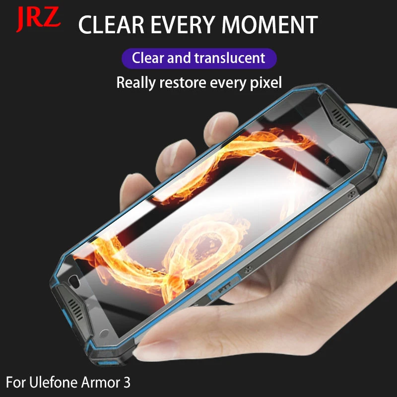 JRZ закаленное стекло для Ulefone Armor 3 Защитная пленка экрана Замена легко установить