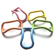 7 цветов Йога Браслет фитнес, Пилатес круг тренировка эспандер инструмент фасции массаж тренировки тренажерный зал обучение аксессуары