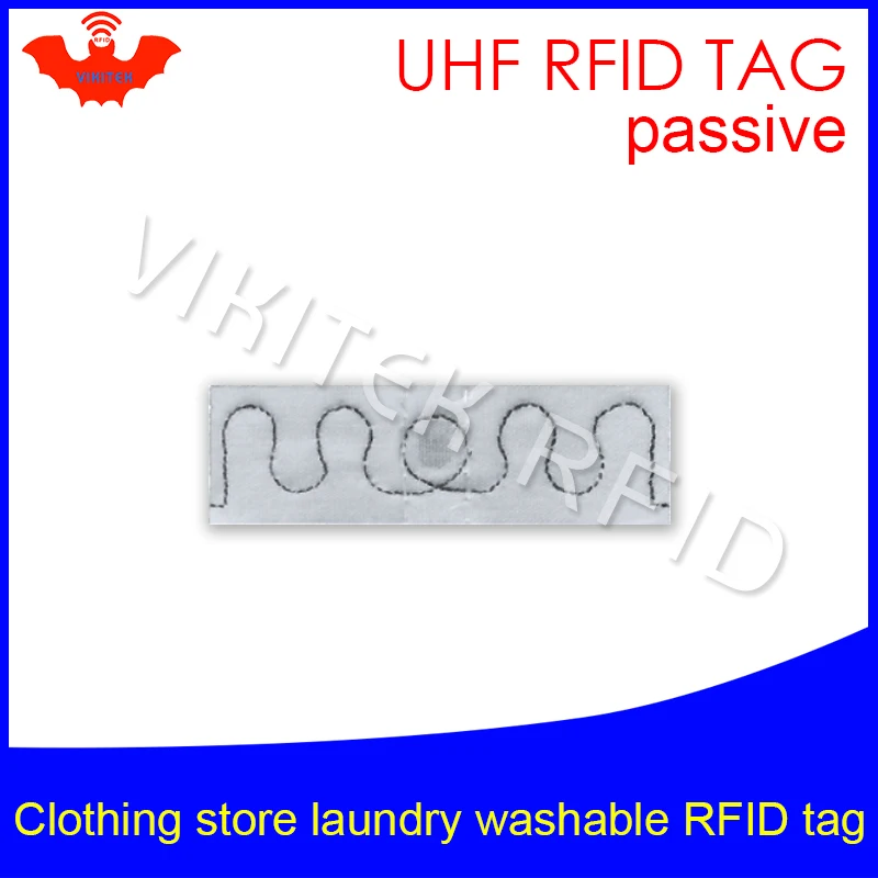 

UHF RFID tag laundry clothing Washable heat resisting 915 868 860-960M Impinj Monza 4QT EPC Gen2 6C smart card passive RFID tags