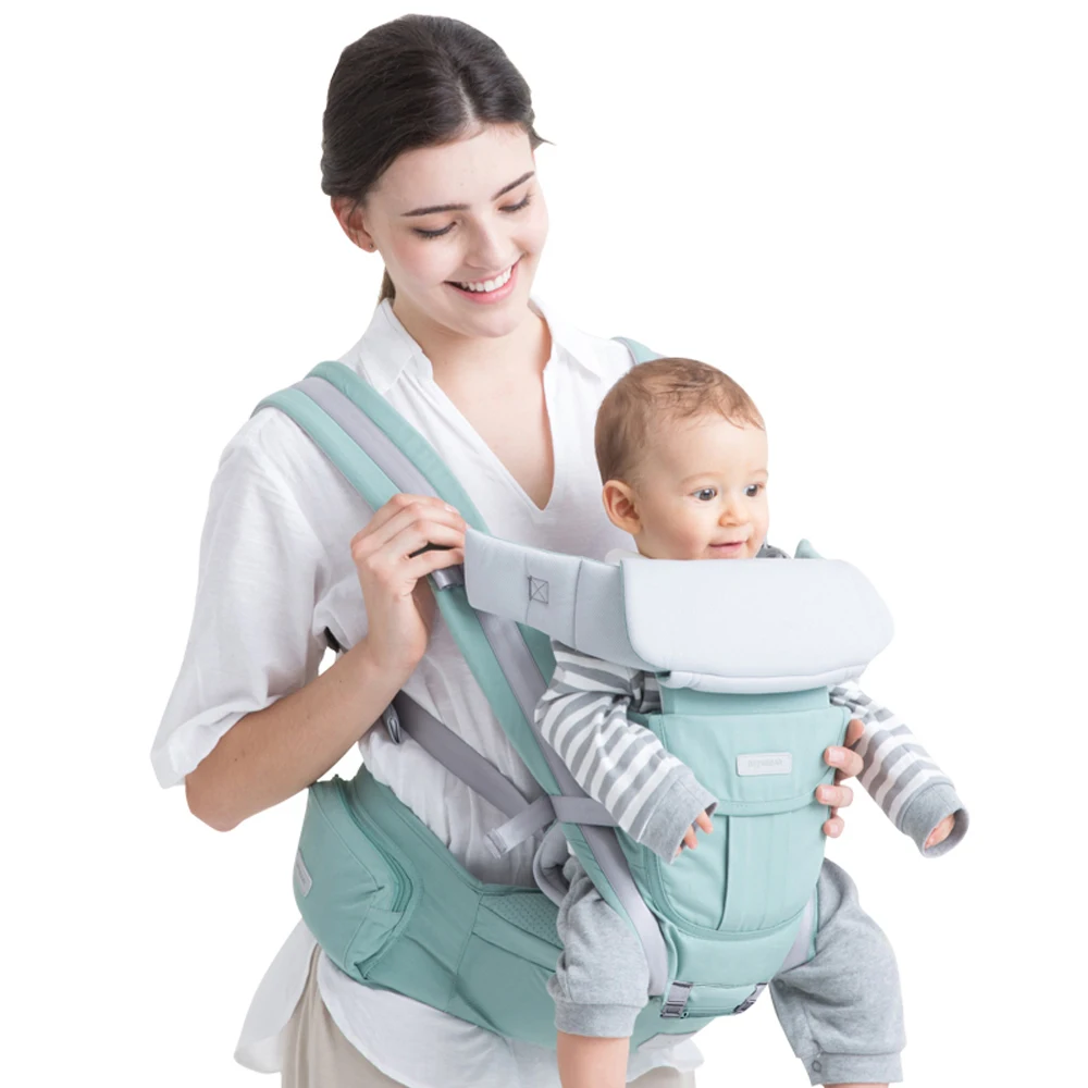 Baby Carrier With Hip Seat 12 Position Ergonomic Newborn Kids Carriers