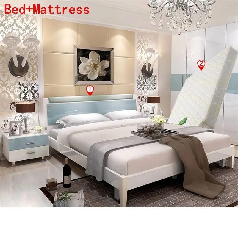 Mobilya Bett Ranza Letto هل Matrimoniale إطار الحديثة مجموعة Infantil موبل ميزون غرفة نوم الأثاث كاما Mueble دي Dormitorio السرير