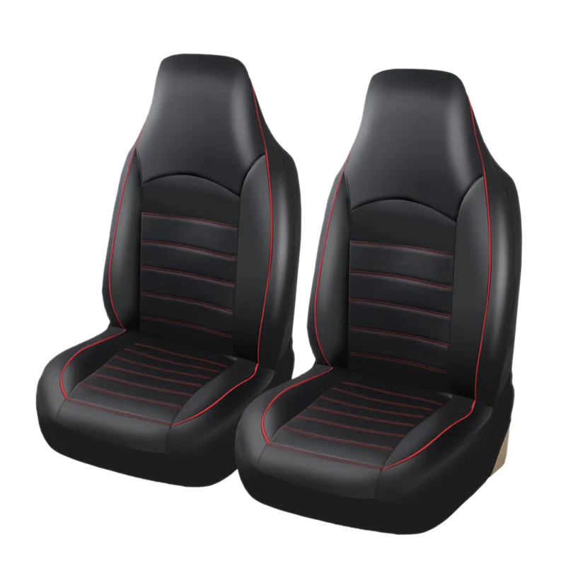 

Car Universal Front Seat Cover Fashion Style Leather Seat Interior Seat Cover