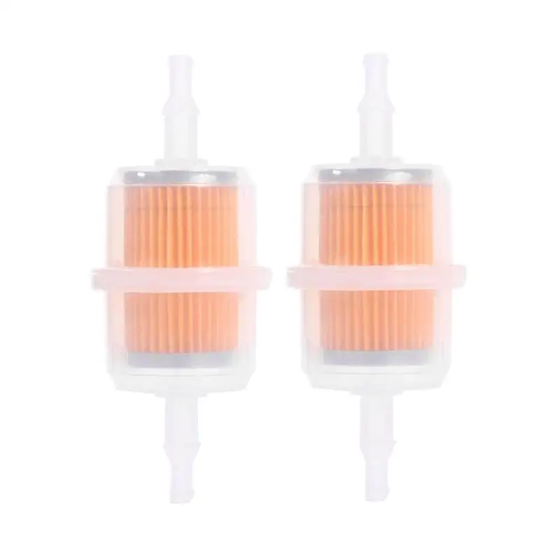 

2pcs Universal Car Parts Large Inner Fuel Oil Filters Cleaner Auto Petrol 6mm 8mm Pipe for Motorcycle SUV ATV