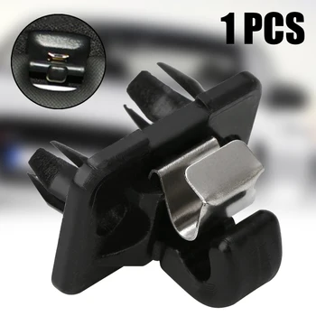 

Car Interior Accessories 1pc Black Car Roof Sun Visor Clip Holder For Audi A1 A3 A4 Q3 Q5 TT Roadster 8U0857562A