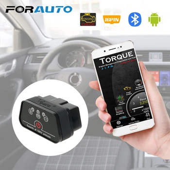

FORAUTO Car Diagnostic Tool Car Error Code Reader icar2 OBD2 ELM327 V1.5 for Android Bluetooth Adapter Automotive Scanner