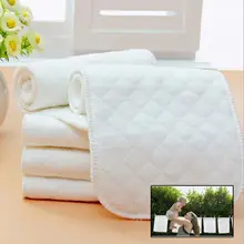 5 шт. дышащие Многоразовые Детские Тканевые вкладыши в подгузники для здоровья хлопковые вкладыши для тканевых подгузников детские принадлежности