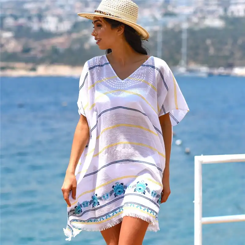 tunic swim cover up
