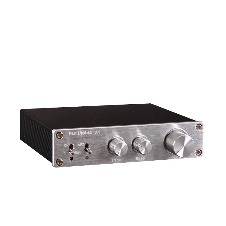 PJ.MIAOLAI A1 Bluetooth 5.0 200w Digital High Bass Tone HiFi Audio Amplifier Stereo Speaker amplifier With power adapter PJ.MIAOLAI A1 Bluetooth 5.0 200w Digital High Bass Tone HiFi Audio Amplifier Stereo Speaker amplifier With power adapter