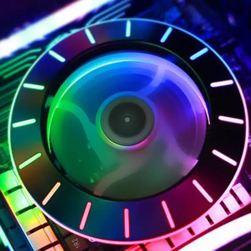 Alloyseed X120 CPU Downdraft التبريد تحمل الهيدروليكية مع RGB التبريد مروحة + غرفة التبريد ل LGA 115X/775 FM2/ FM1/AM3 + 28dBA الضوضاء