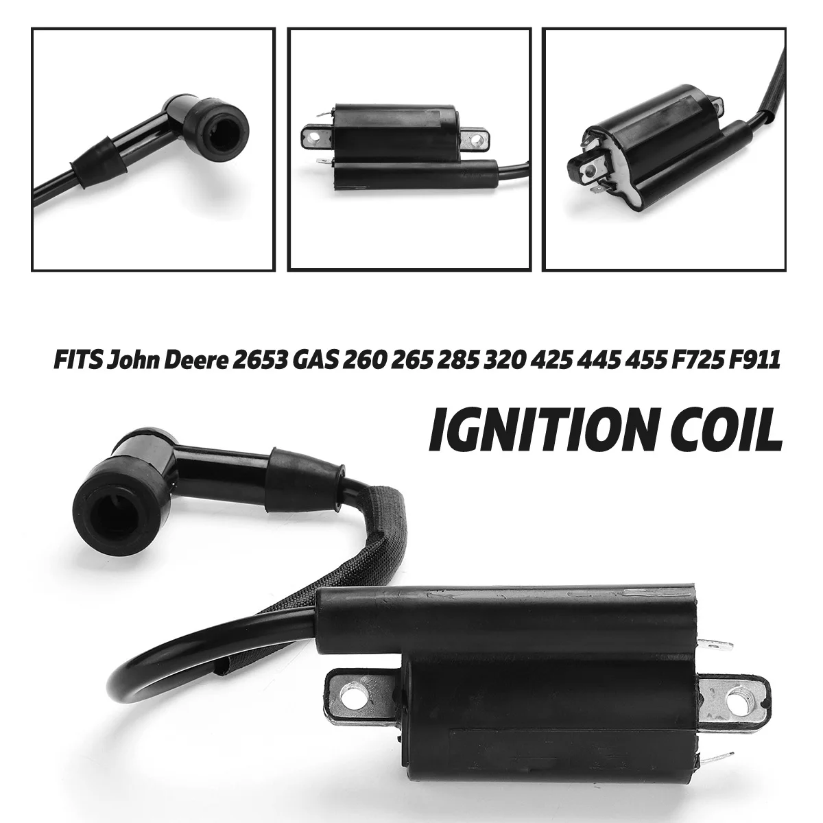 Ignition Coil Fits For John Deere 2653 GAS 260 265 285 320 425 445 455