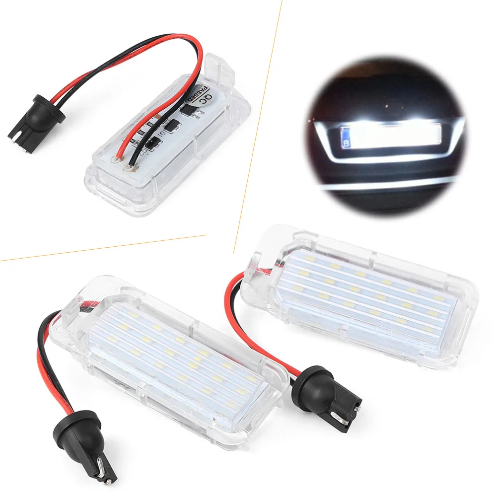 

2x LED License Plate Number Lights Lamp for Ford MK2 Hatchback Facelifted/MK3/MK6/Mondeo MK4 /S-Max MK1/Grand C-Max MK2 Kuga etc