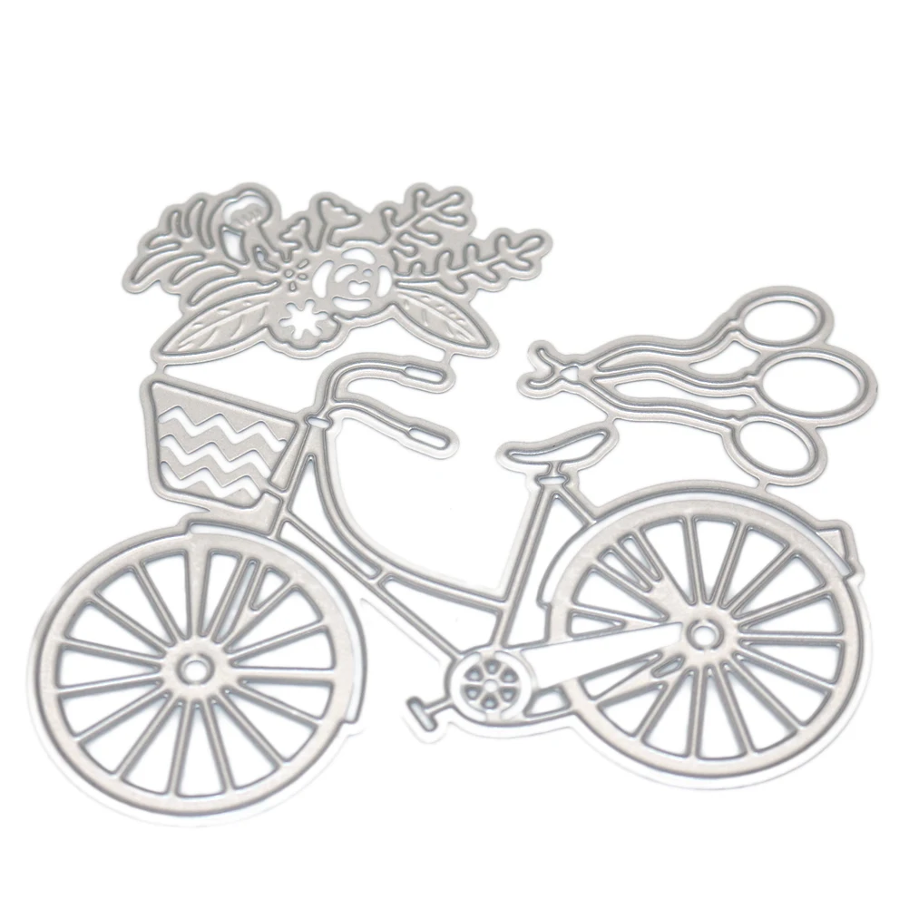 

Bicycle Cutting Dies Stencil Embossing Template Alloy DIY Crafts for Art Craft Album Scrapbooking Decor