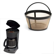 Кофе аксессуары от производителей нержавеющая сталь, легкий чистый Моющиеся Многоразовые конус-Стиль гаджеты для куханной утвари Кофе фильтр ручной работы