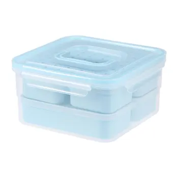 

6pcs Food Storage Containers with Lids Leak Proof Easy Snap Lock & BPA Free Plastic Container Lunch Box Set for Kitchen Use