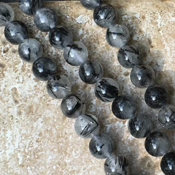 

Diy Loose beads 10mm Round Black White dragon Vein Beads Approx 40Pcs
