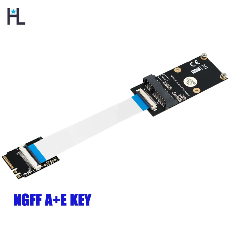 M.2 (NGFF) ключ A/E/A + E к Мини PCI Express Wi Fi адаптер с кабелем FFC 10 см/20 см/30 см|Платы