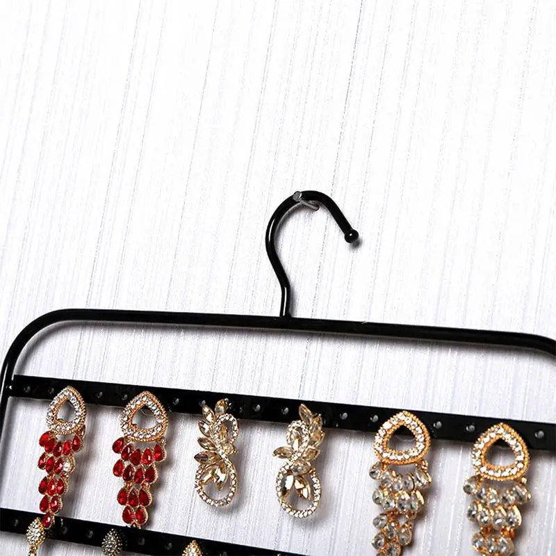 Earring Necklace Holder Birdcage Wall Mount Jewelry Organizer Hanger For Girls