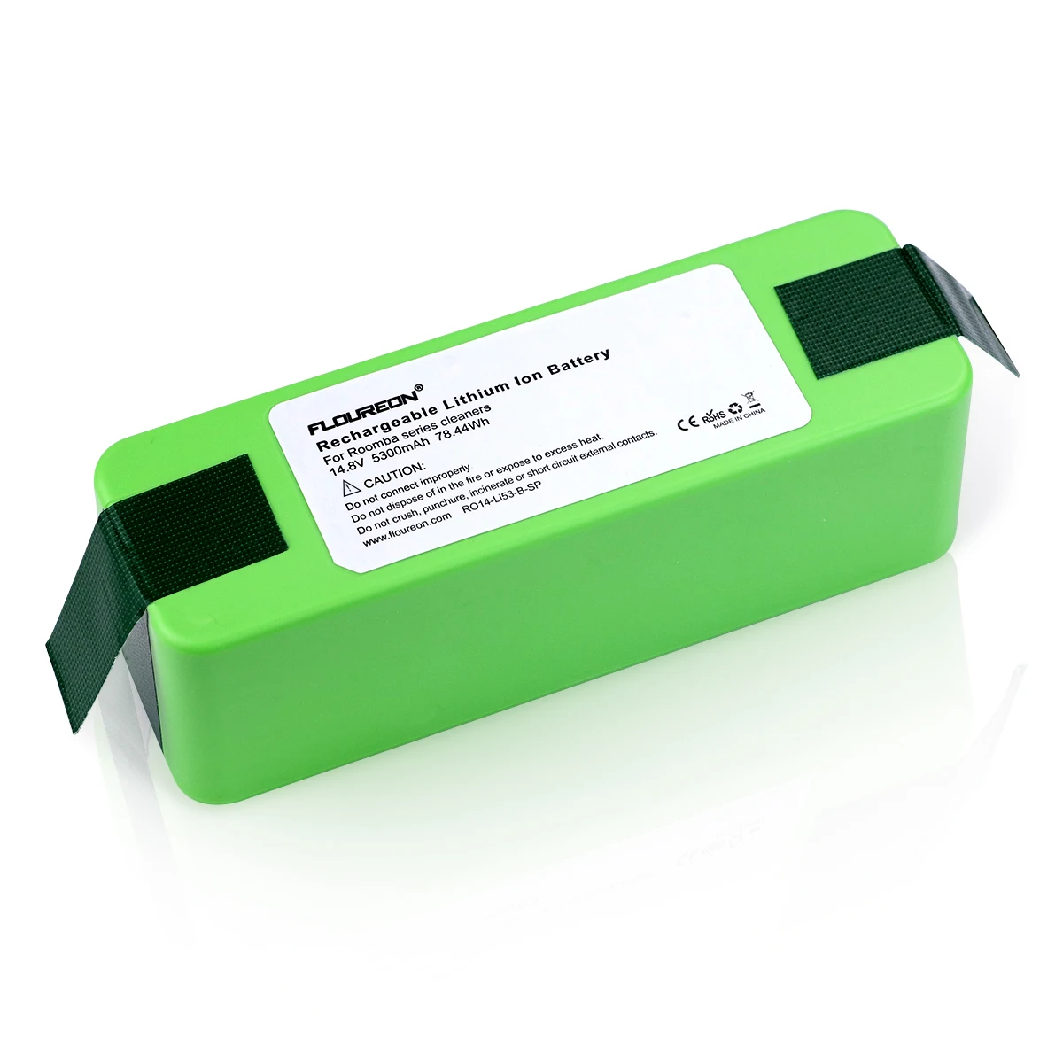 Floureon 14,8 V 5300 mAh Li-Ion Батарея совместимый для iRobot Roomba 500 600 700 серии 800 зеленый цвет