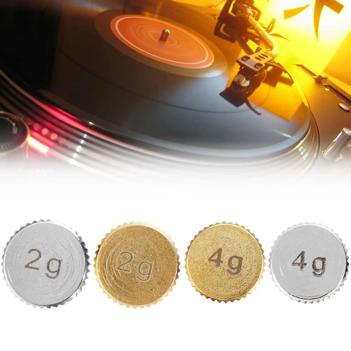 2/4 г Shell вес Headshell для техники SL1200 SL1210 MK 2 3 5 M5G Turntabable Щепка золото металл Электрический инструмент части - изображение