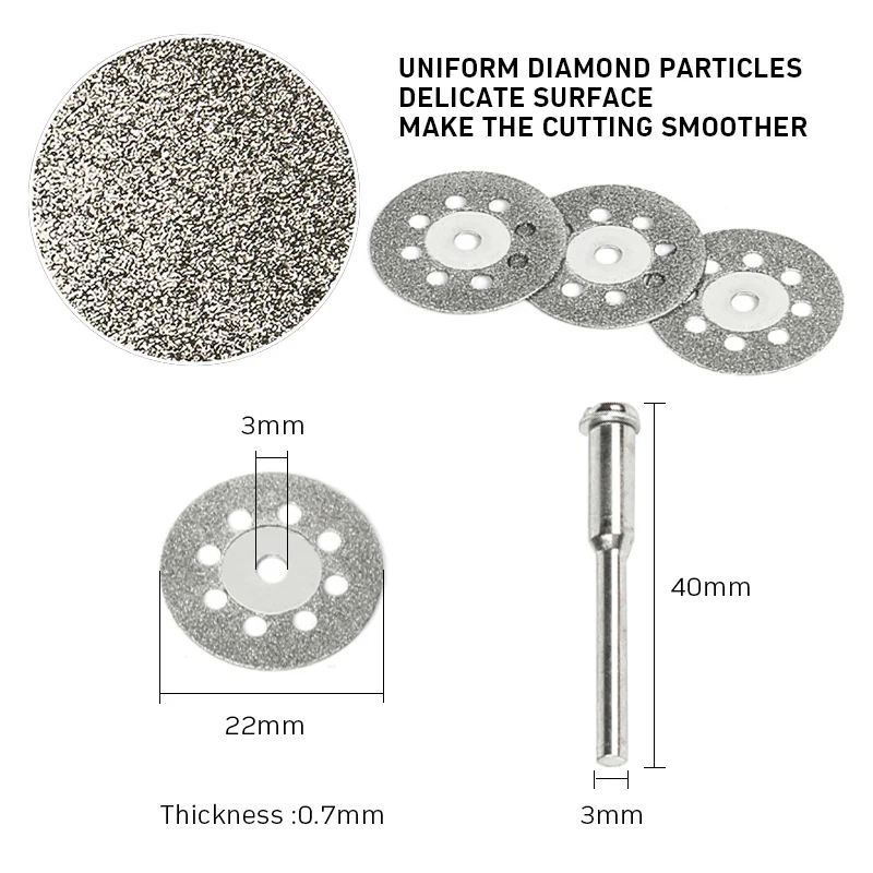 Аксессуары Tungfull dremel алмазная шлифовальная пила мини циркулярная режущий диск
