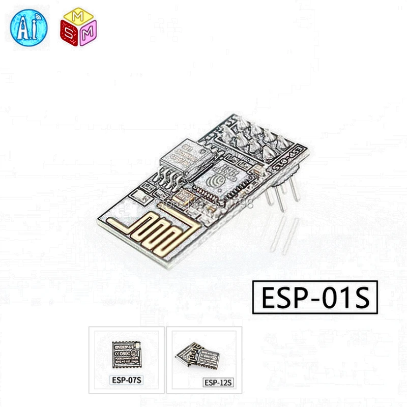 

Ai-Thinker AIoT module ESP8266 serial to WiFi wireless transparent transmission ESP-01S/07S/12S Smart home connector