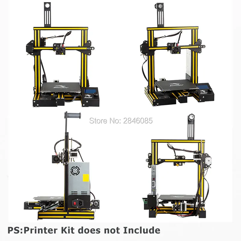 7,5 м/лот Creality 3D декоративная полоска из алюминия для Ender-3 Ender-3 Pro или любого экструзионного принтера